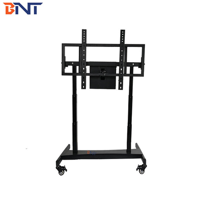 Motorized 46'' 75" TV Trolley Stand For Electronic Whiteboard