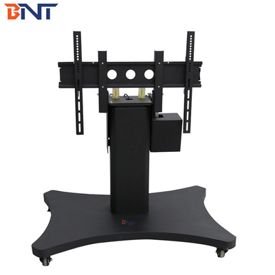 70cm Lifting Metal Electric Touch Mobile TV Rack For Showroom