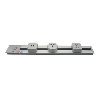 1.5M Conference Table Outlet Universal Multi Smart Desk Power Rail Track System