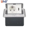 IP25 Recessed Floor Power Socket Box With EURO Power Outlet HDMI Ports