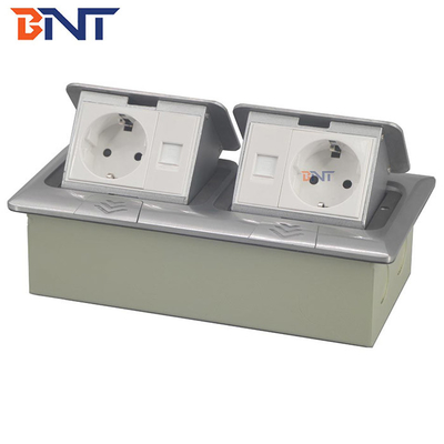 OEM Rj45 Network Soft Pop Up Floor Socket Outlet Box Customized