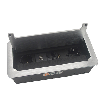 Conference Table Power Outlets Office Hidden Desktop Power Socket Box