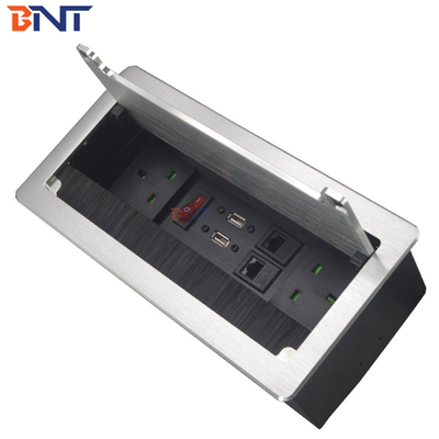 Factory Wholesale Hidden In Desk Table Mounted Socket Box Cable Access Management