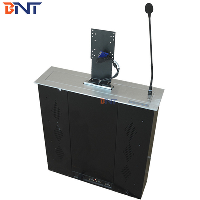 BNT Motorised Audio screen lift desk monitor lift Conference System Conferencing Equipment LCD monitor lift