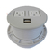 Round Socket Table Dual Usb Charging Outlet Sofa Socket With 2 Power Socket