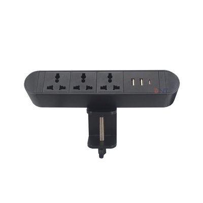 BOENTE Hot Sale 6.56 Ft Cord 3 Universal Power & 2 USB-A & 1 USB-C White Home Recessed Power Strip Socket Wholesale