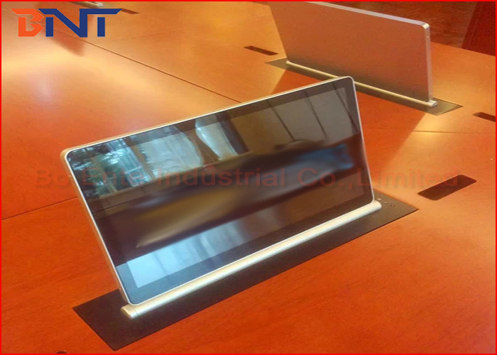 Computer Monitor Pop Pop Up Screen Adjustable Computer Monitor Lift For Audio Video ...