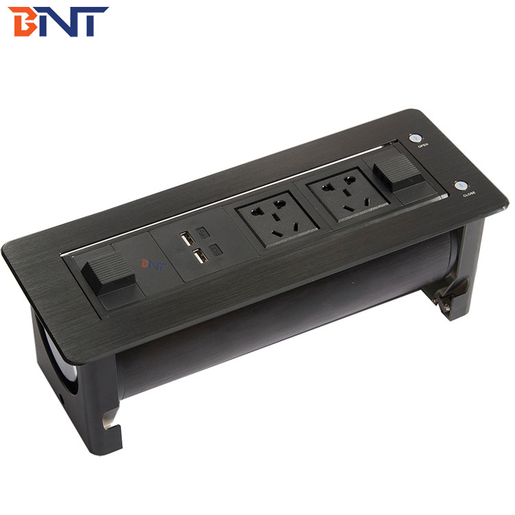 Desk Mounted Power Sockets With Dual USB Charger