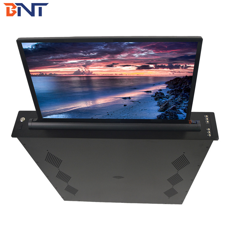 Customized 15.6 Inch Conference System Electric Monitor Lift , Computer ...