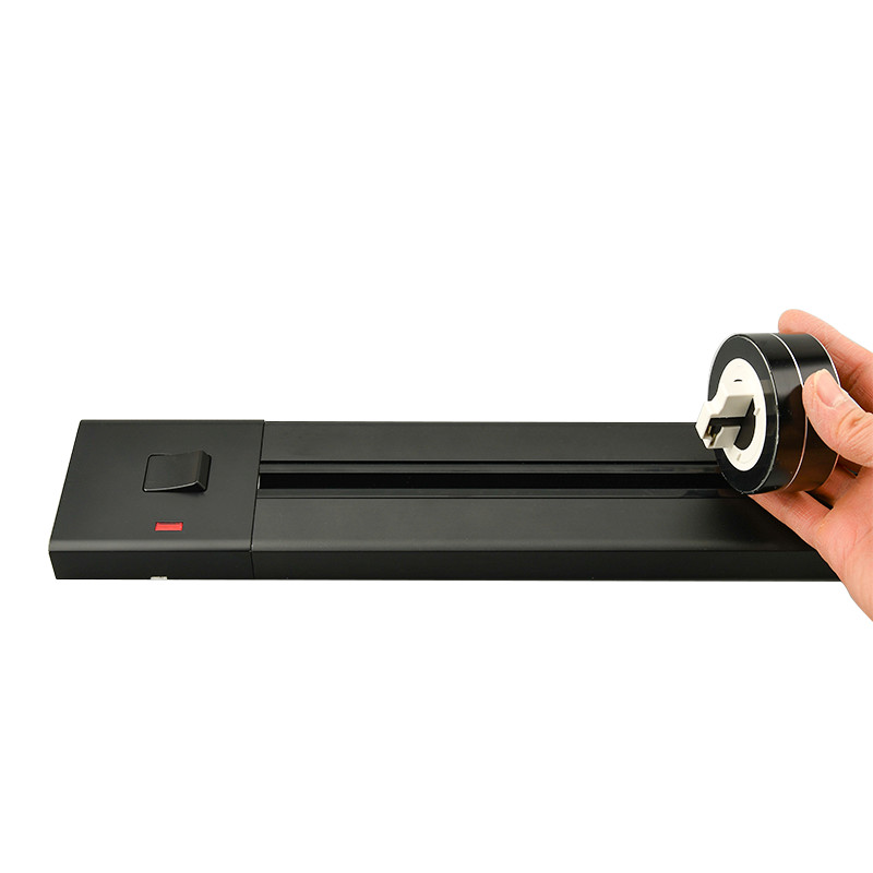Smart Office Desk Power Track Embedded System Electric Socket Removable ...
